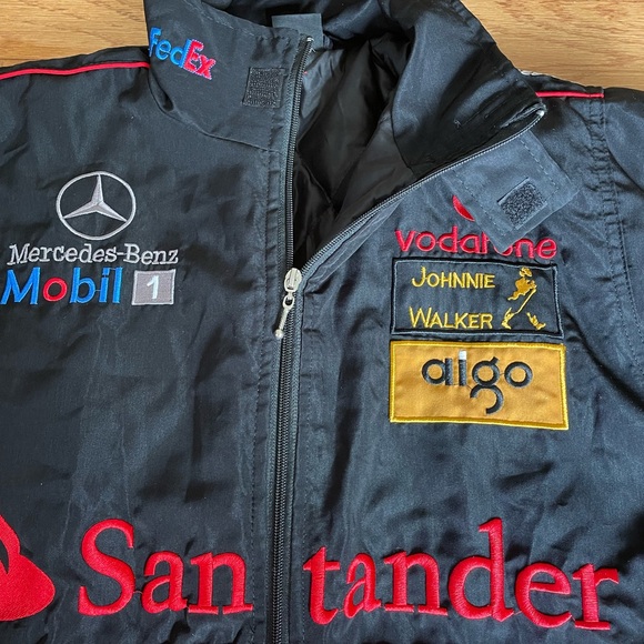 Formula 1 McLaren Racing Jacket Men’s F1 Embroidered Retro Y2k Unisex - Picture 4 of 9